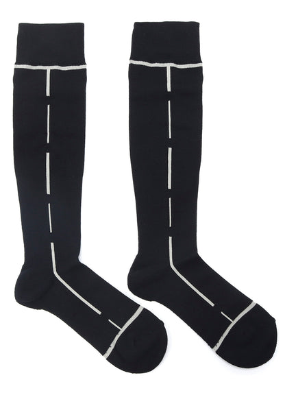 Y's × CHICSTOCKS COMPRESSION LINE SOCKS