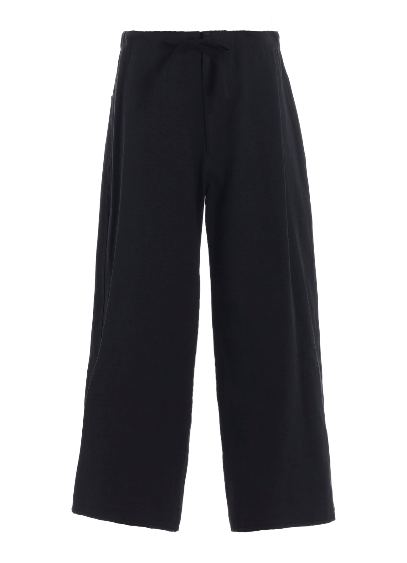 COTTON LINEN TWILL STRAIGHT PANTS