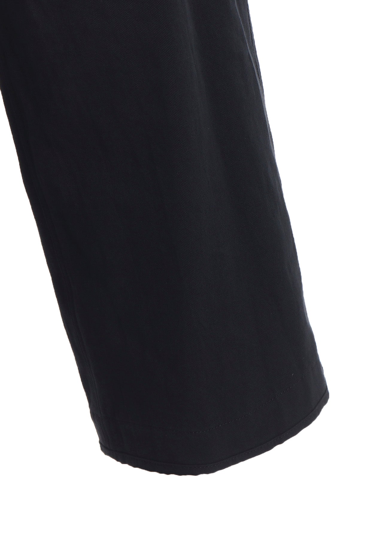 COTTON LINEN TWILL STRAIGHT PANTS
