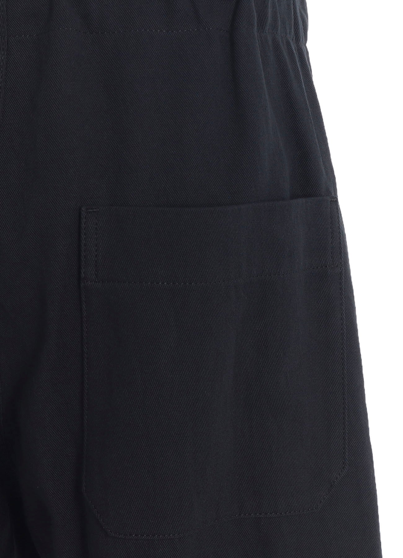 COTTON LINEN TWILL STRAIGHT PANTS