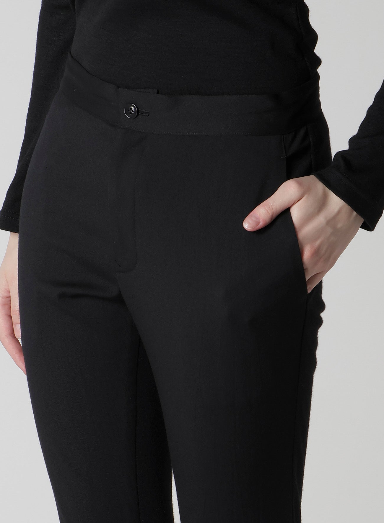 WOOL BREND TWILL LEGGING PANTS