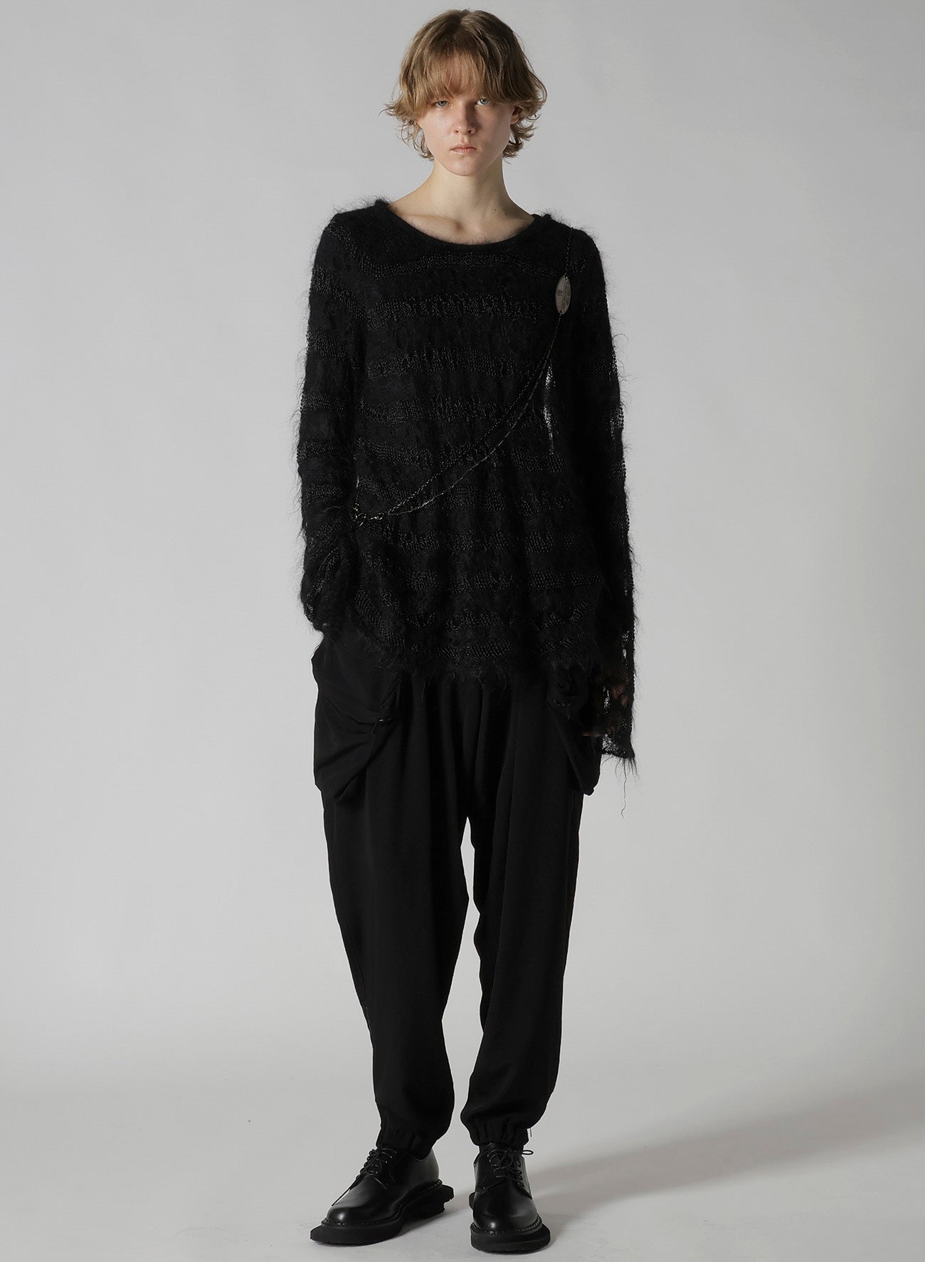TA/PE CREPE DE CHINE FLIGHT PANTS