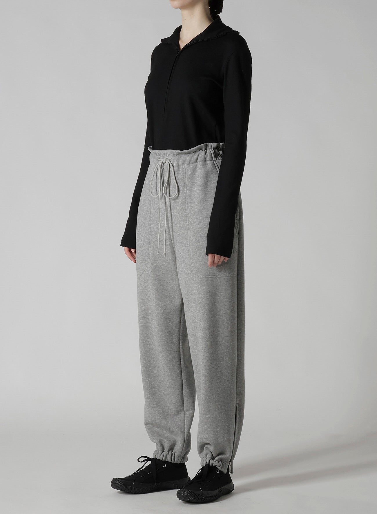 HEAVY FLEECE ELASTIC WAIST/HEM PANTS