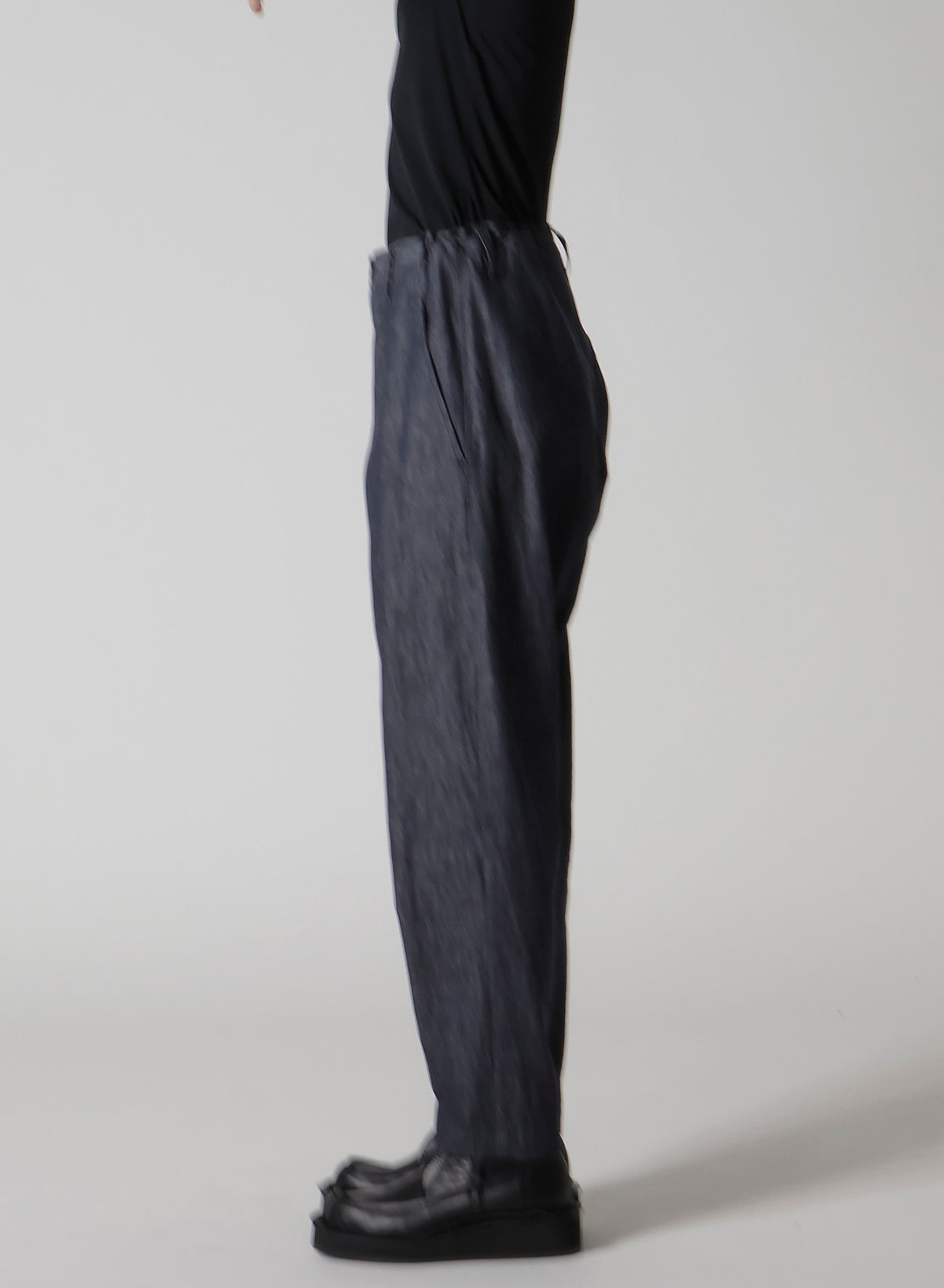 6OZ DENIM GARMENTFINISH TAPERED PANTS