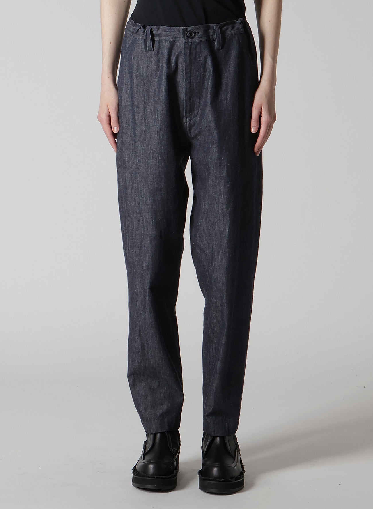 6OZ DENIM GARMENTFINISH TAPERED PANTS