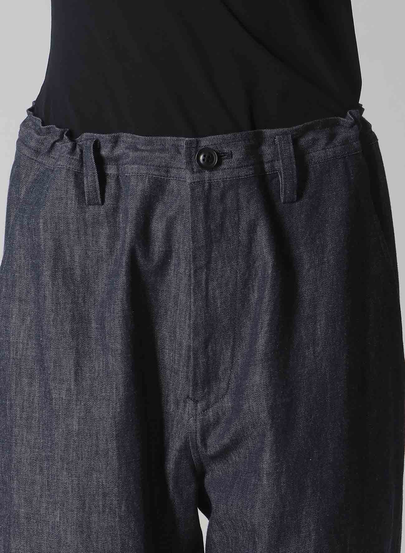 6OZ DENIM GARMENTFINISH TAPERED PANTS