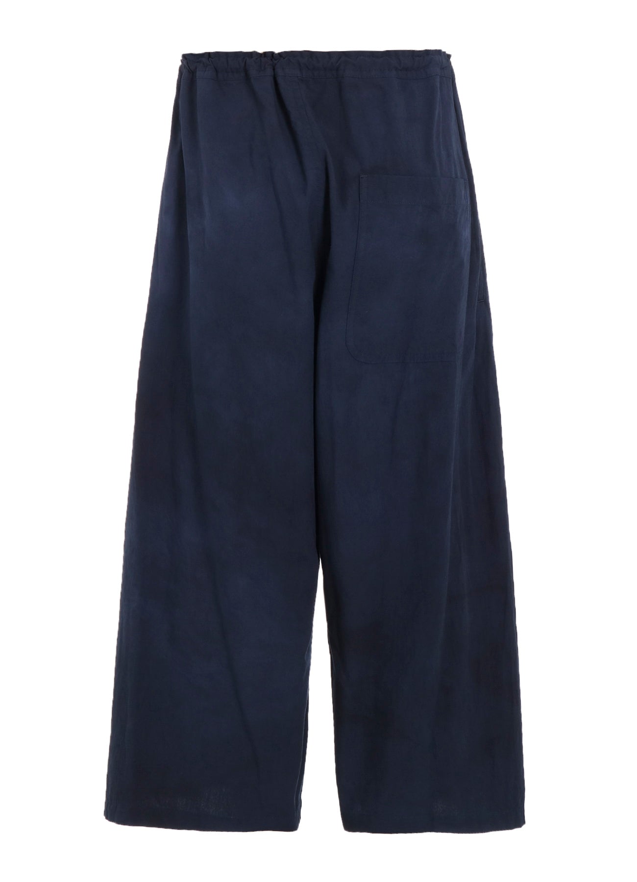 GARMENT-DYED FRONT TUCK WIDE PANTS