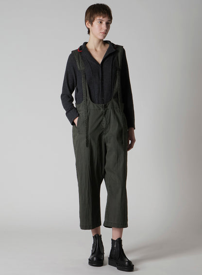 C/N PIGMENT COATED ADJUSTABLE WAIST OVERALLS
