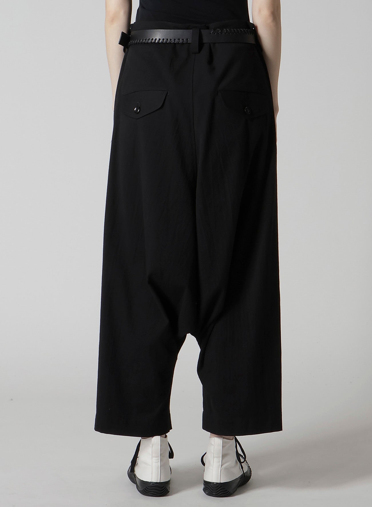 C/RY GABARDINE 2-TUCK SAROUEL PANTS
