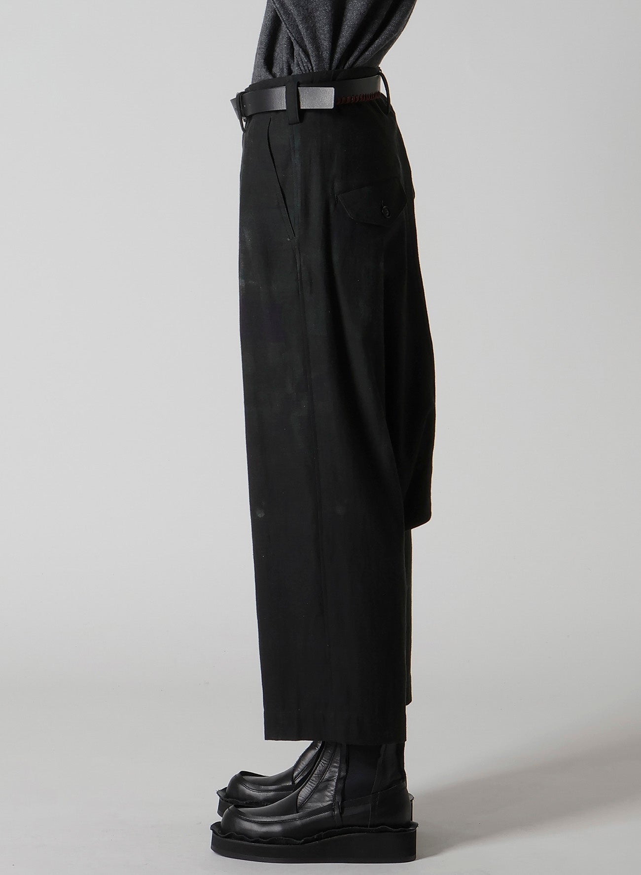 6OZ DENIM 2-TUCK SAROUEL PANTS