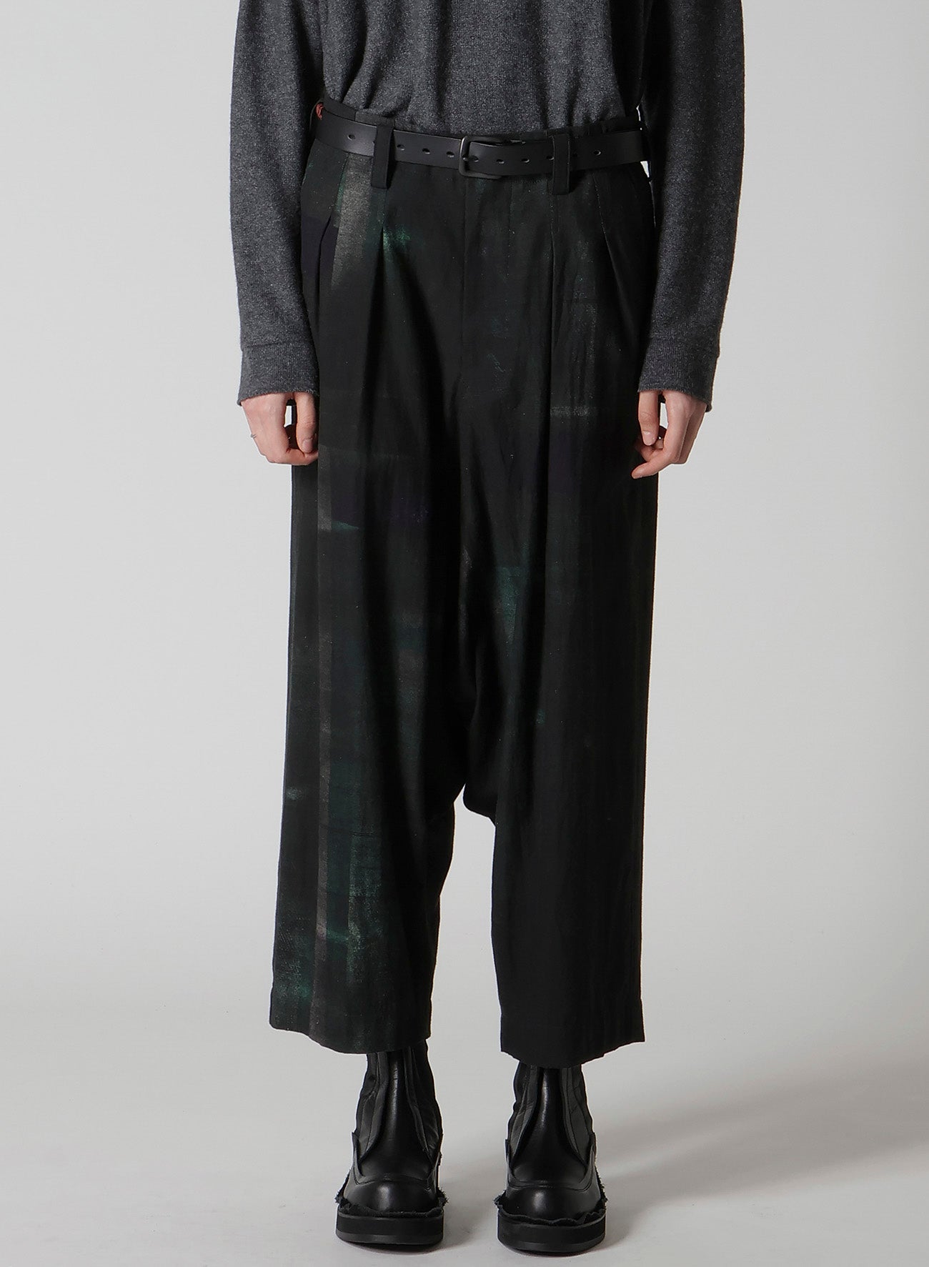 6OZ DENIM 2-TUCK SAROUEL PANTS