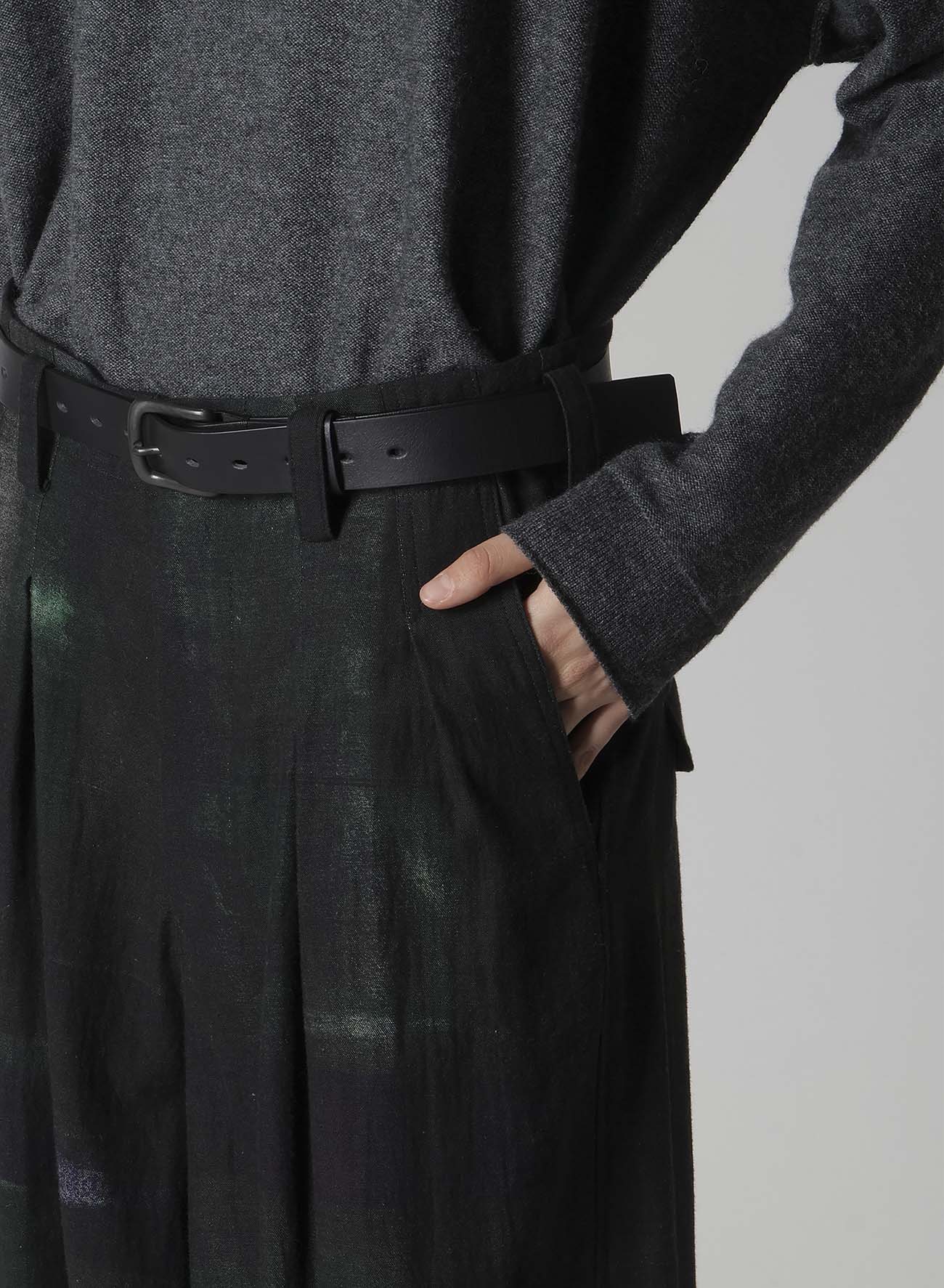 6OZ DENIM 2-TUCK SAROUEL PANTS
