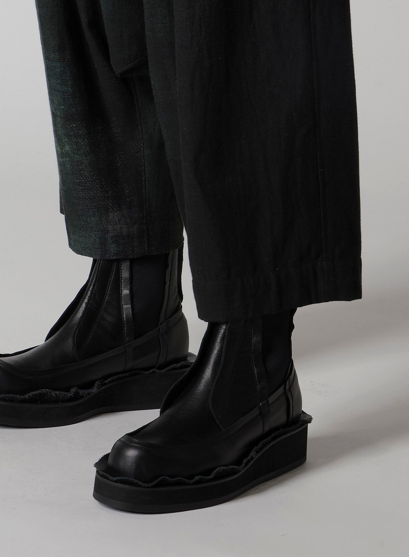 6OZ DENIM 2-TUCK SAROUEL PANTS