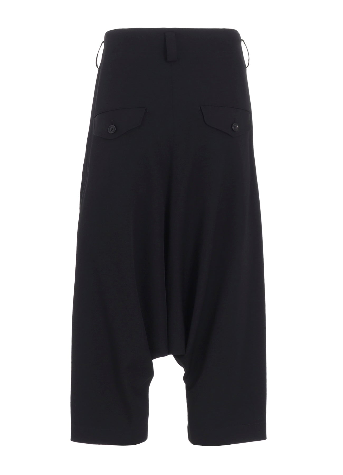 WOOL GABARDINE 2TUCK SAROUEL PANTS