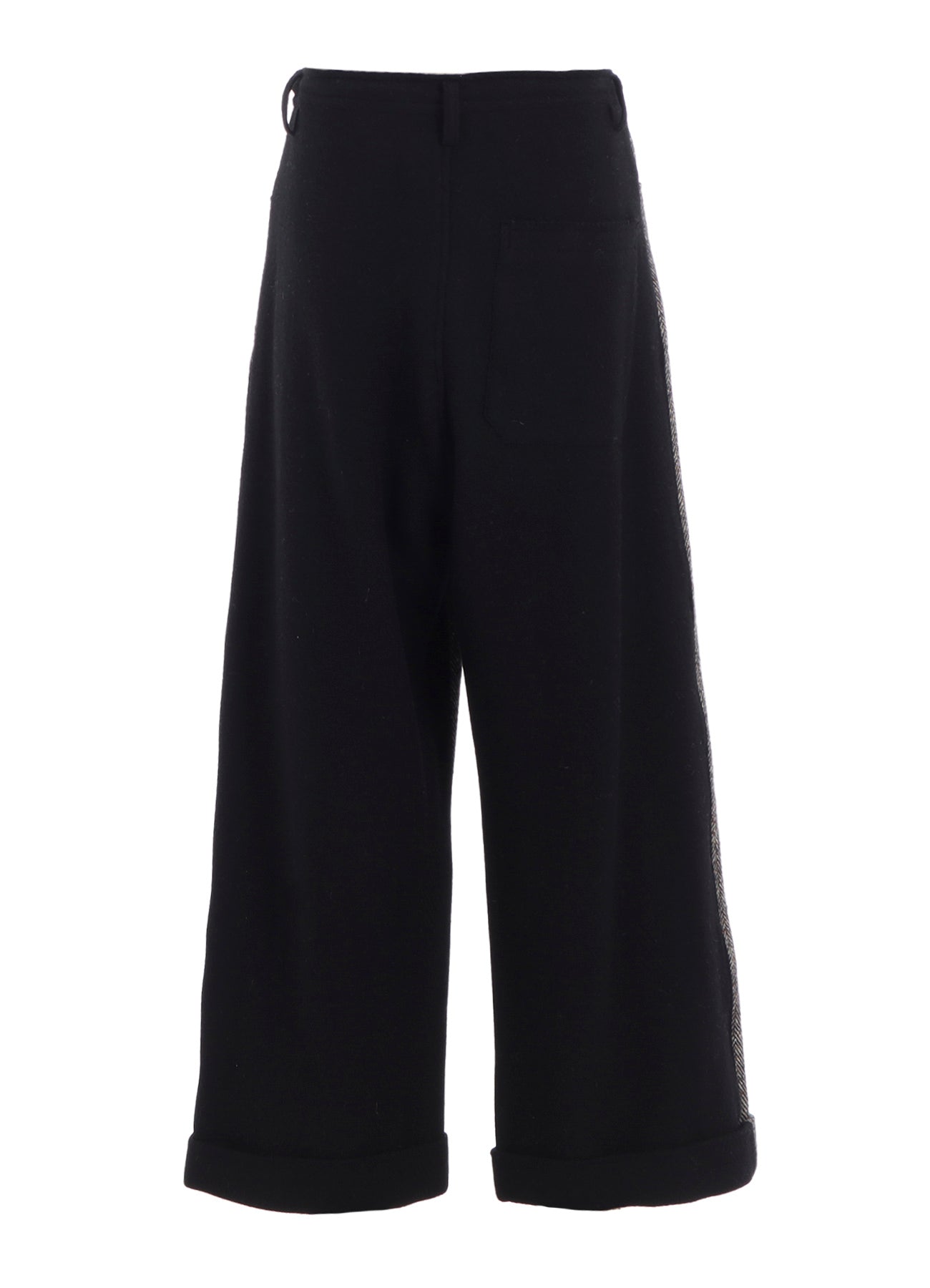 BIG HERRINGBONE WIDE PANTS