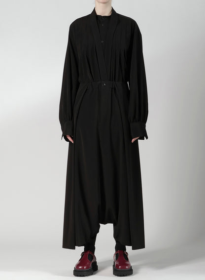 TA/PE SUPER VIYON TUSSER SAROUEL TUCKED PANTS