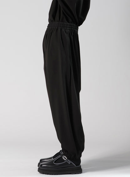 TA/PE SUPER VIYON TUSSER SAROUEL GATHERED PANTS