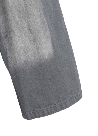 SPOTTED DENIM FRONT BIG POCKET PANTS