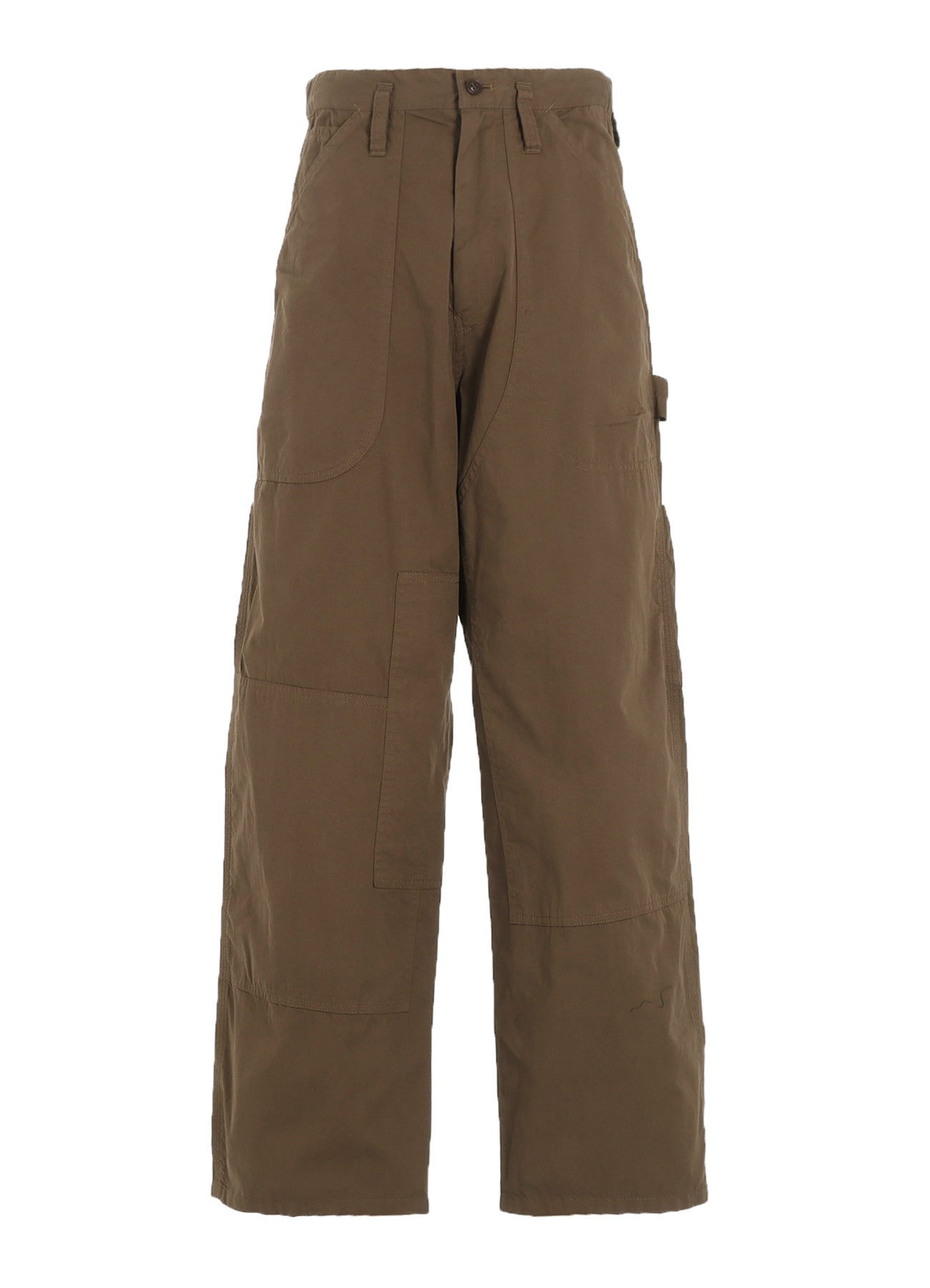 COTTON TWILL GARMENT DYE WORK PANTS