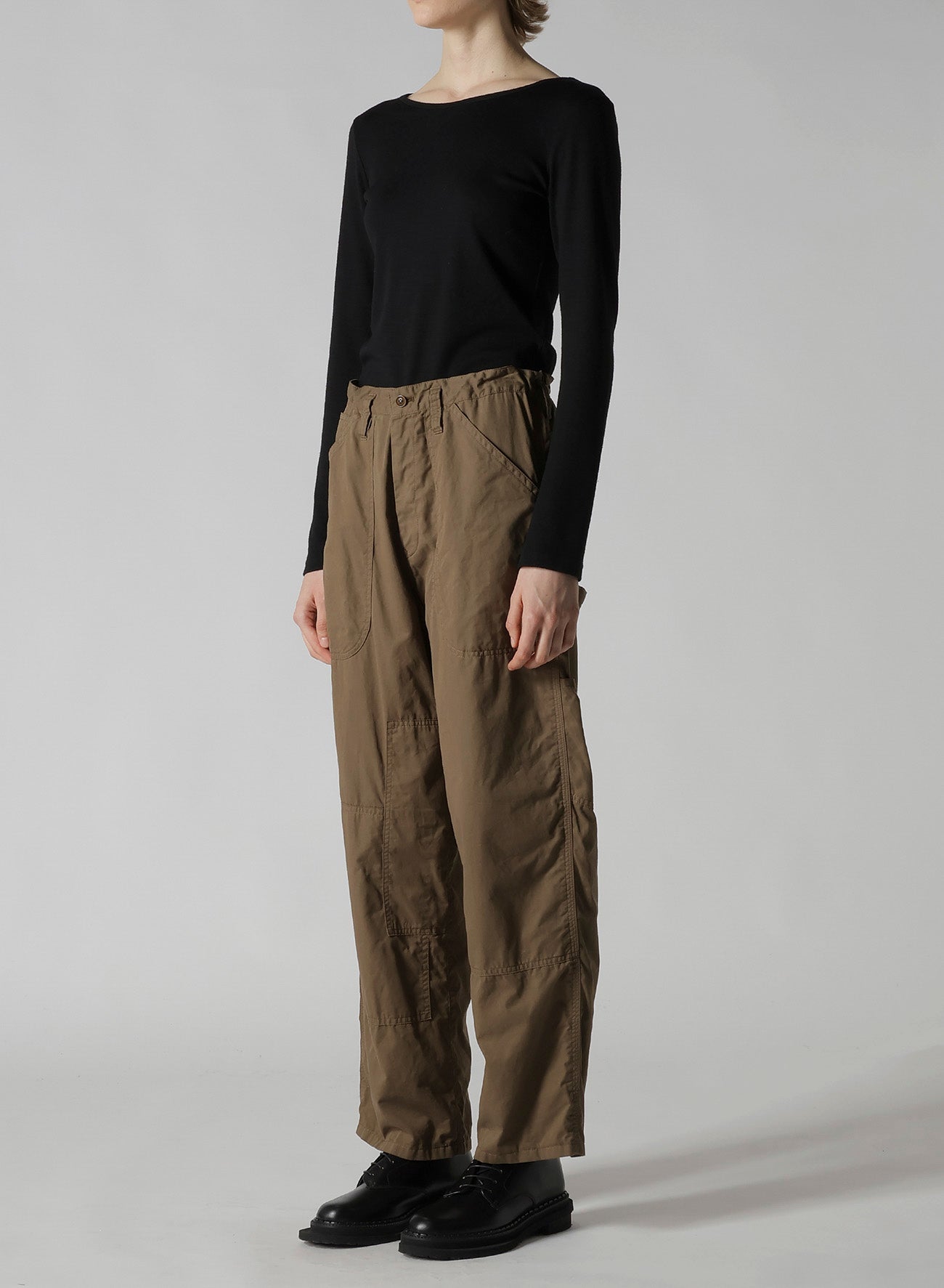 COTTON TWILL GARMENT DYE WORK PANTS