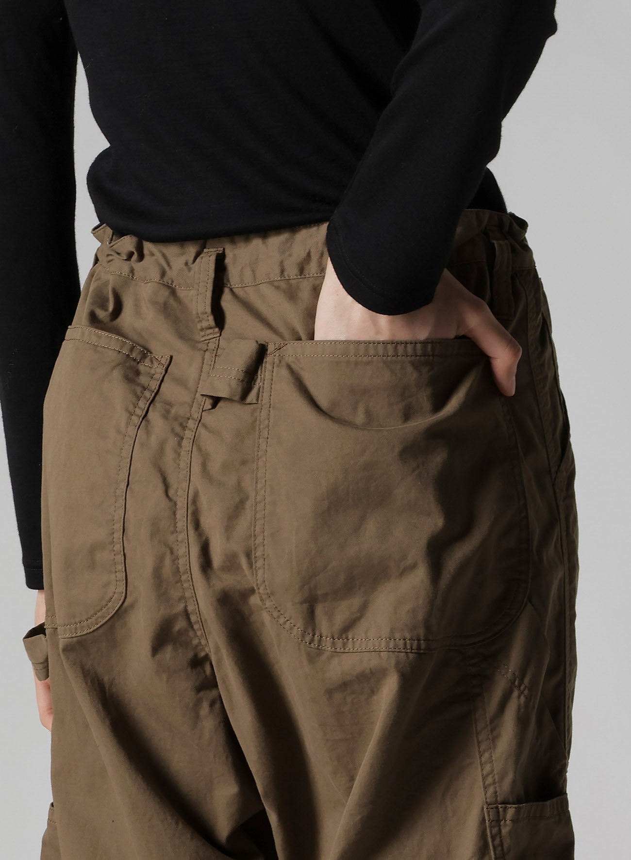 COTTON TWILL GARMENT DYE WORK PANTS