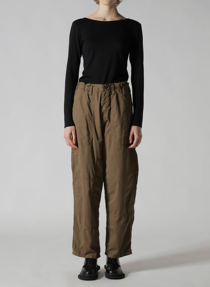 COTTON TWILL GARMENT DYE WORK PANTS