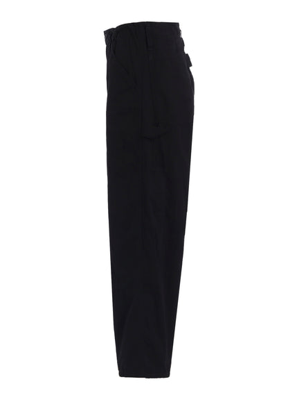 COTTON TWILL GARMENT DYE WORK PANTS