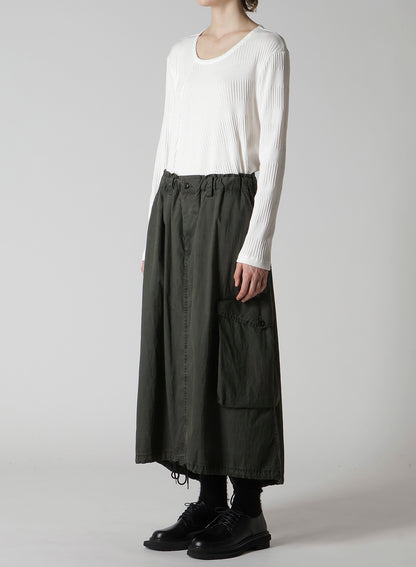 C/N PIGMENT COATED FISH TAIL SKIRT