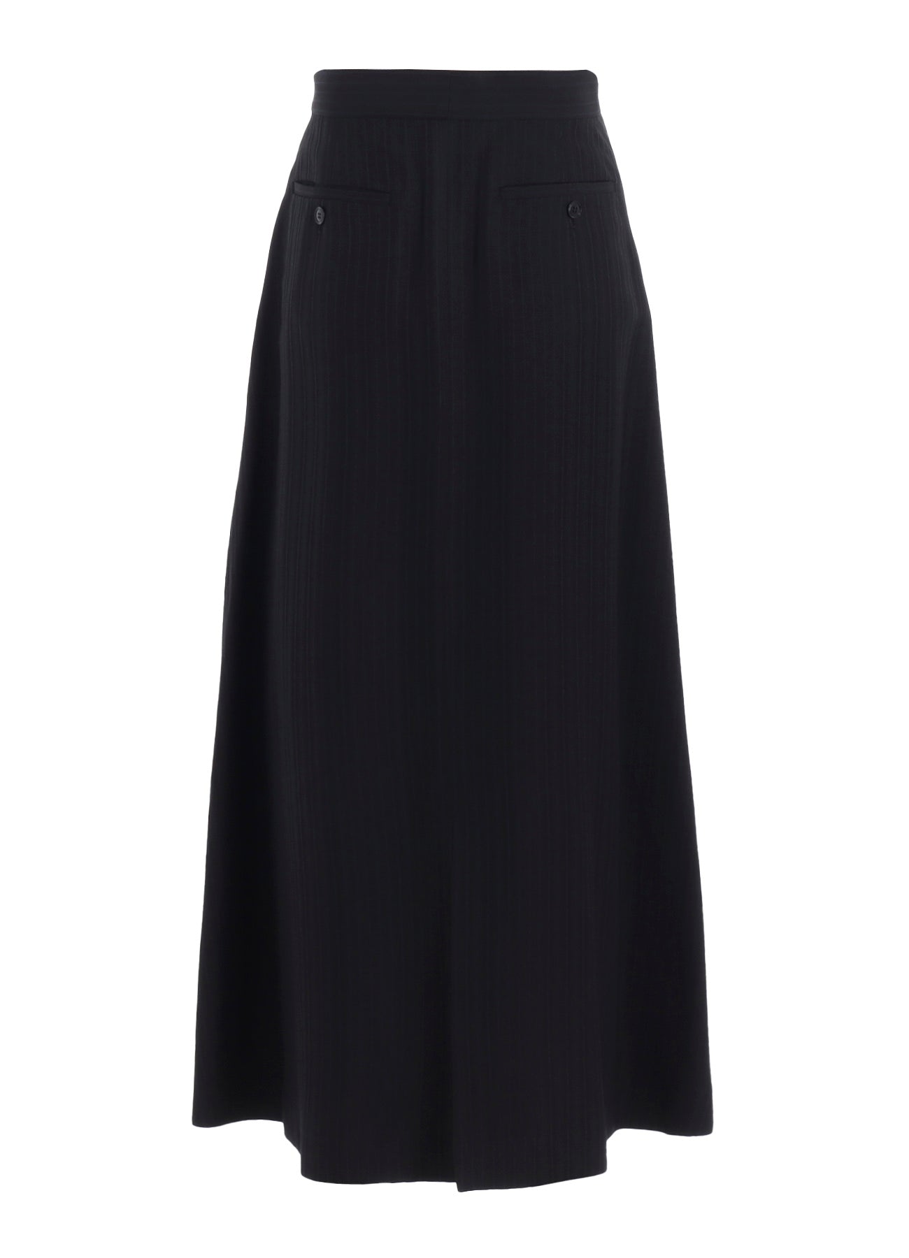 VISCOSE TWEED STRIPE A LINE SKIRT