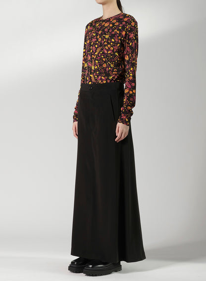 TA/PE SUPER VIYON TUSSER A LINE SKIRT