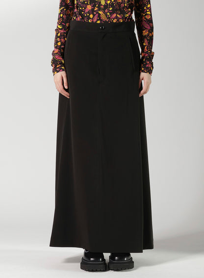 TA/PE SUPER VIYON TUSSER A LINE SKIRT