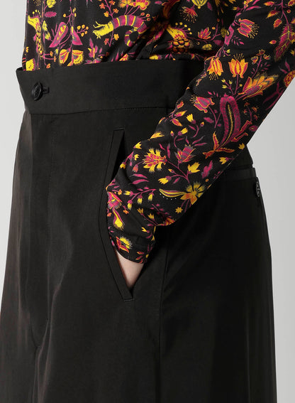 TA/PE SUPER VIYON TUSSER A LINE SKIRT