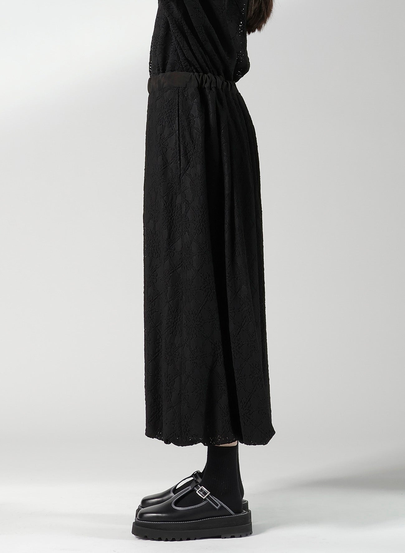 LACE BALLOON SKIRT