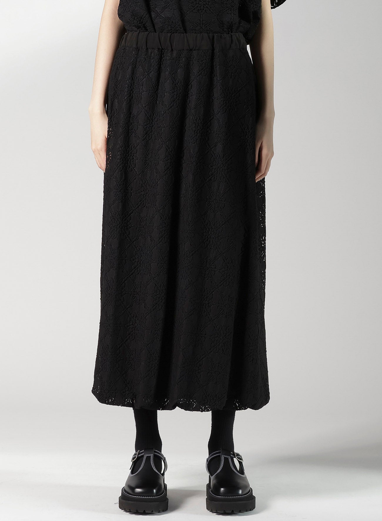 LACE BALLOON SKIRT