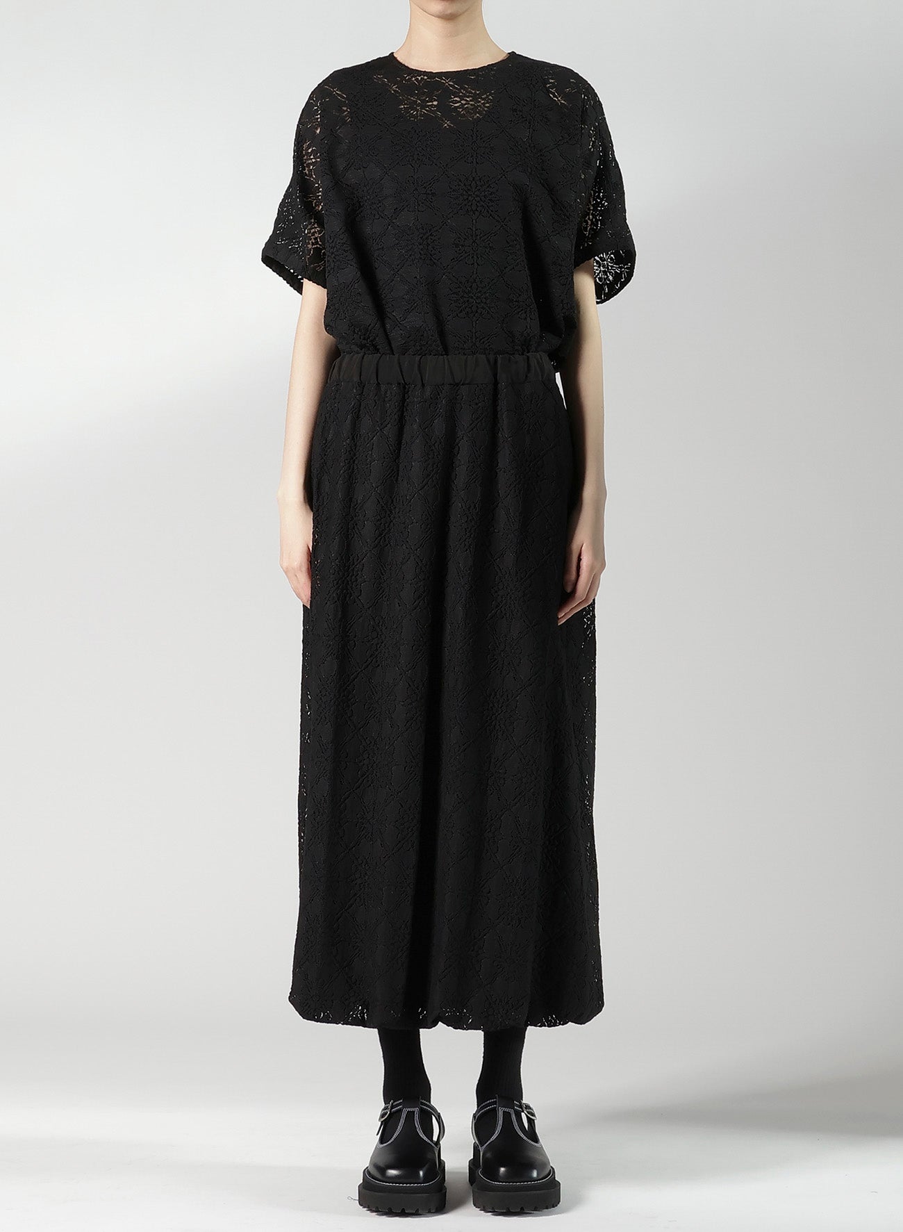 LACE BALLOON SKIRT