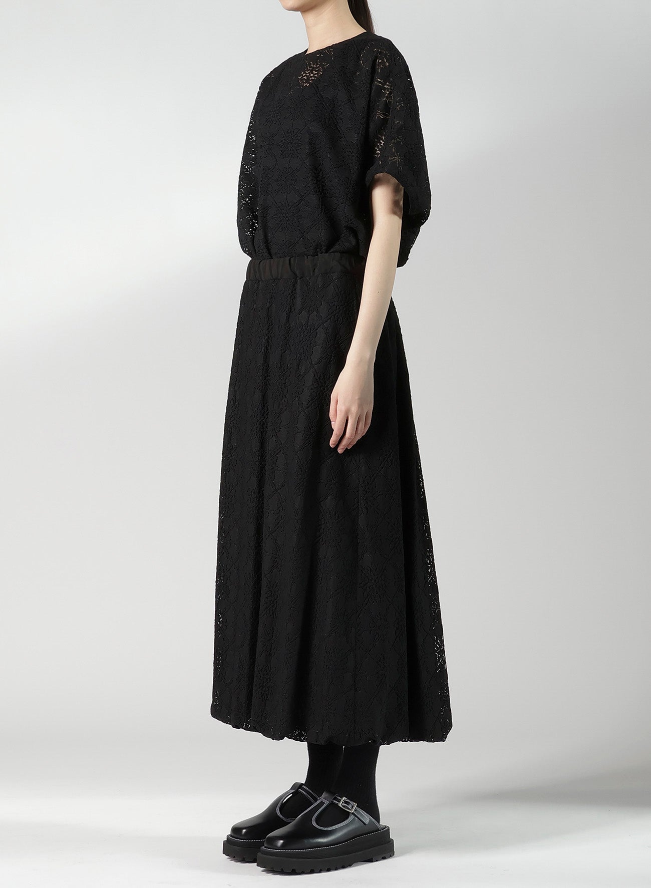 LACE BALLOON SKIRT