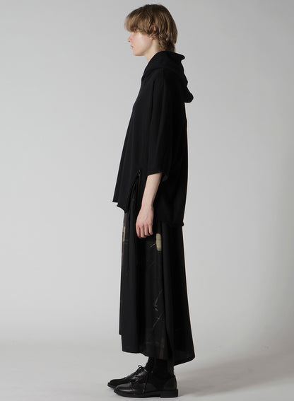 SOFT FRENCHTERRY 3/4 SLEEVE HOODIE