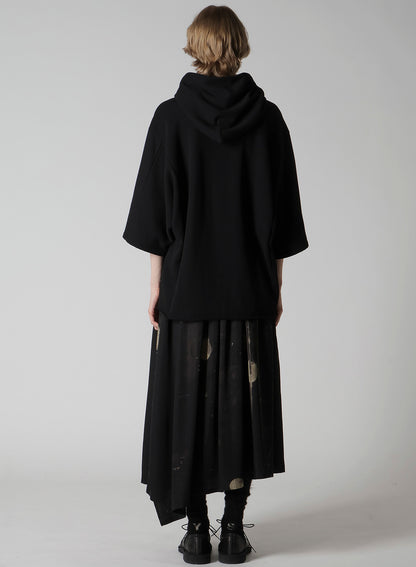 SOFT FRENCHTERRY 3/4 SLEEVE HOODIE