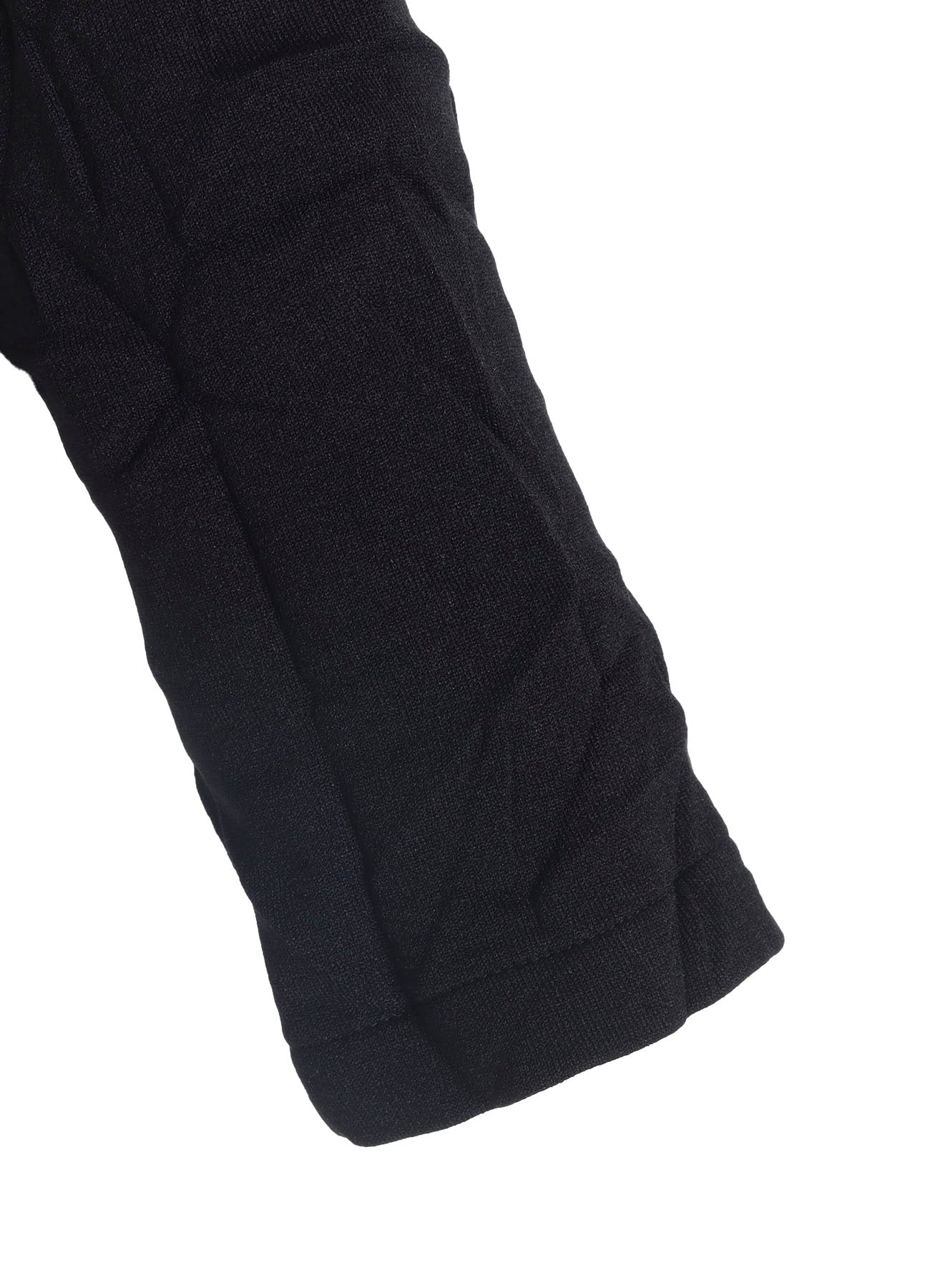 WRINKLE-EFFECT ASYMMETRIC JACKET