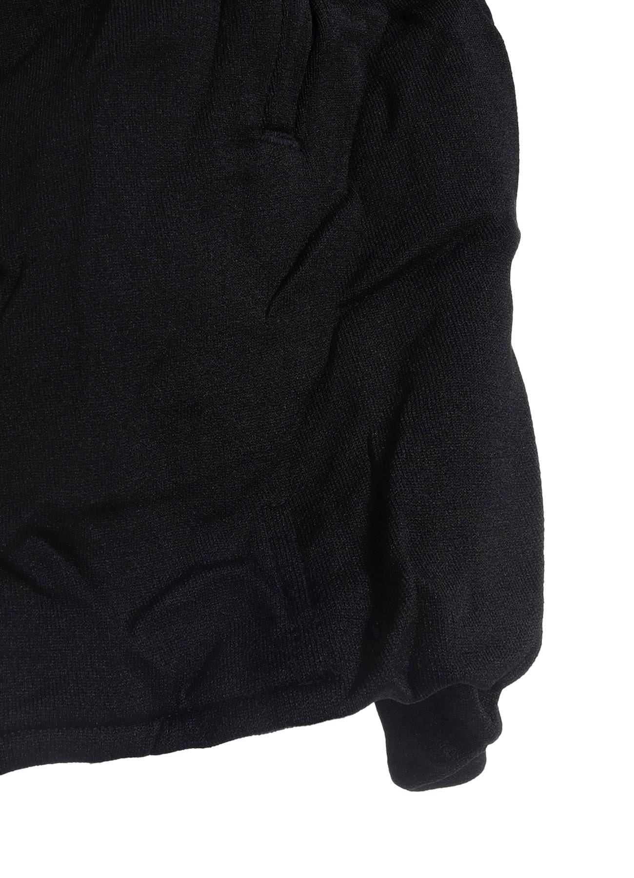 WRINKLE-EFFECT ASYMMETRIC JACKET