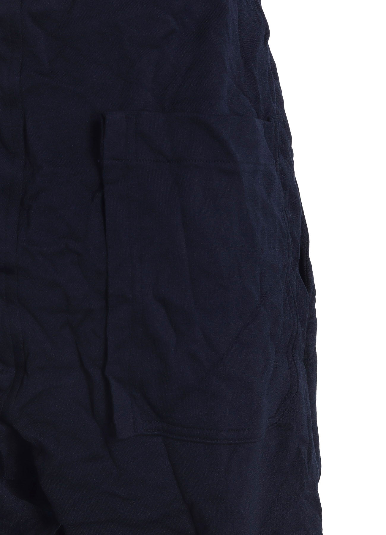 WRINKLE-EFFECT TAPERED PANTS
