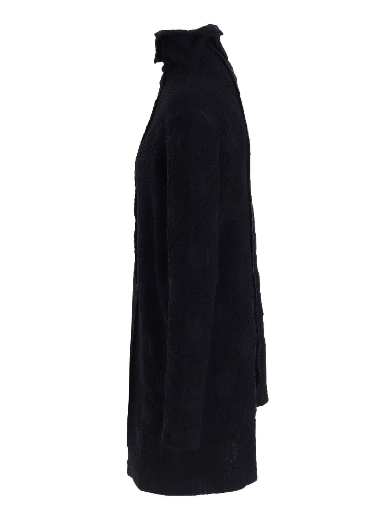 POLKA DOT JQ HIGH NECK ASYMMETRIC T
