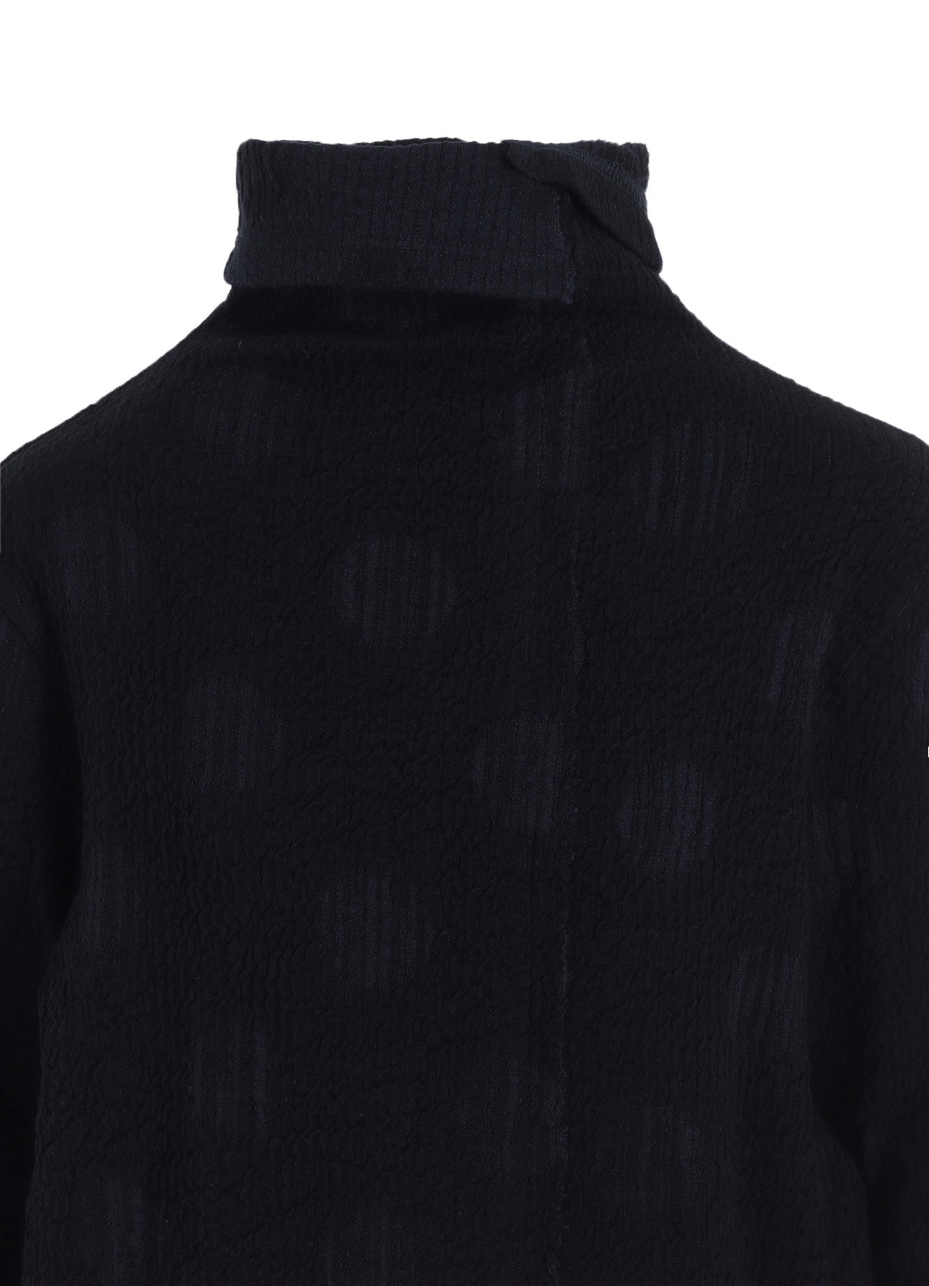 POLKA DOT JQ HIGH NECK ASYMMETRIC T