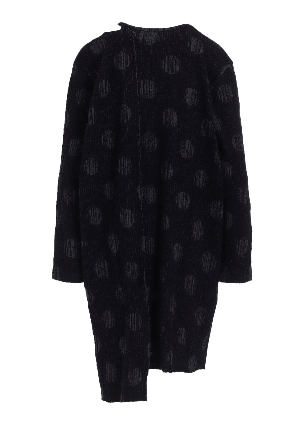 POLKA DOT JQ LEFT SIDE SLIDED LONG T