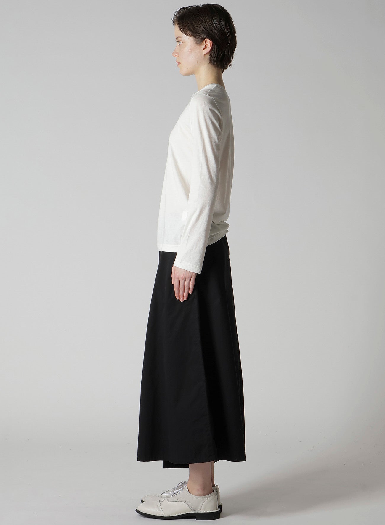 SOFT JERSEY ROUND NECK LONG T