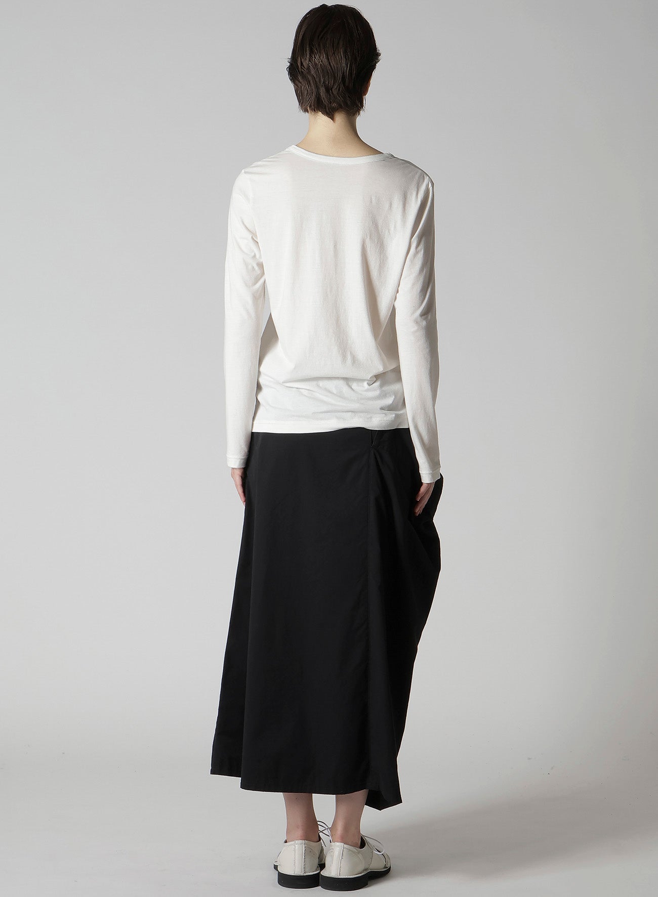 SOFT JERSEY ROUND NECK LONG T