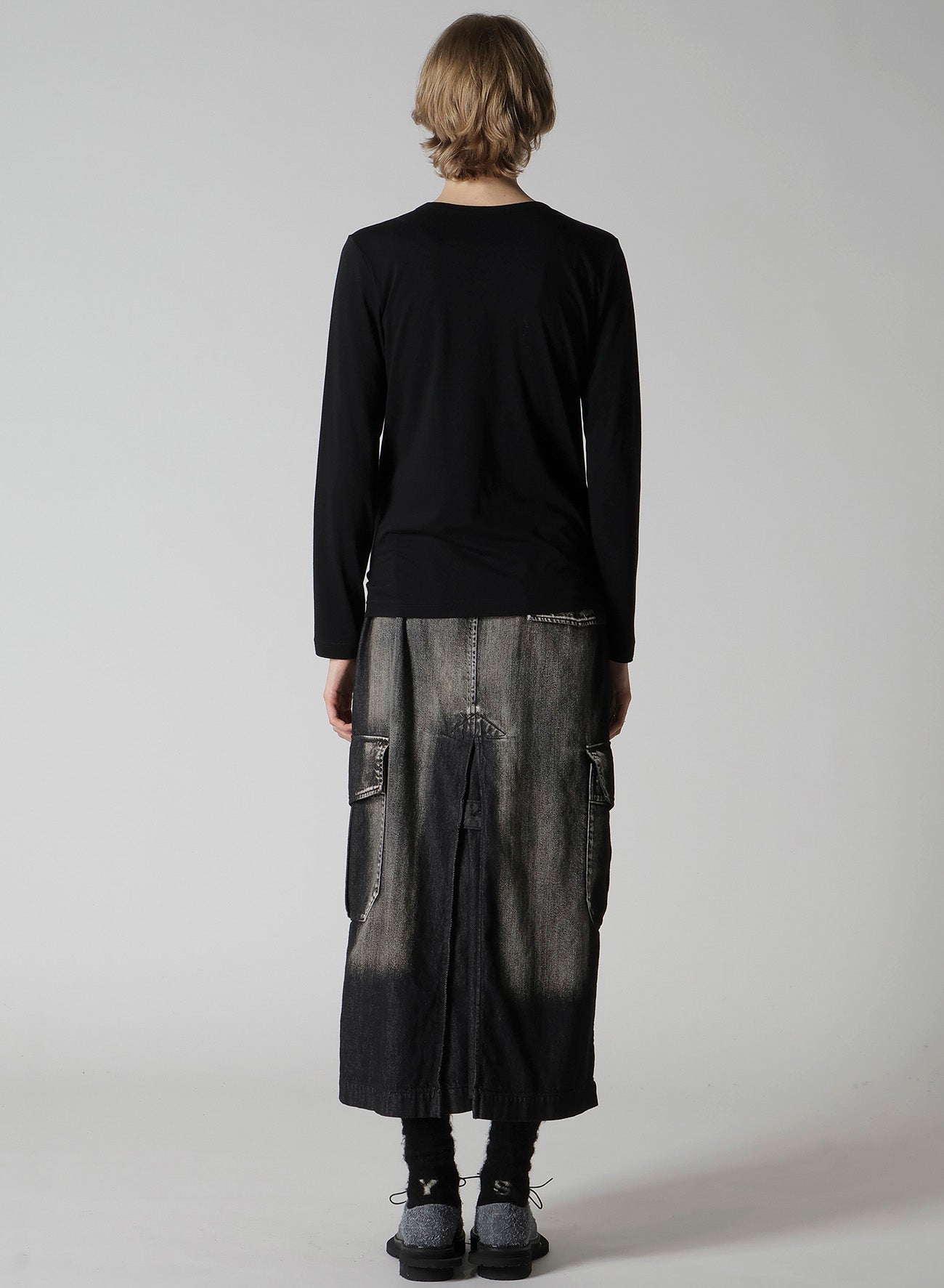 SOFT JERSEY ROUND NECK LONG T