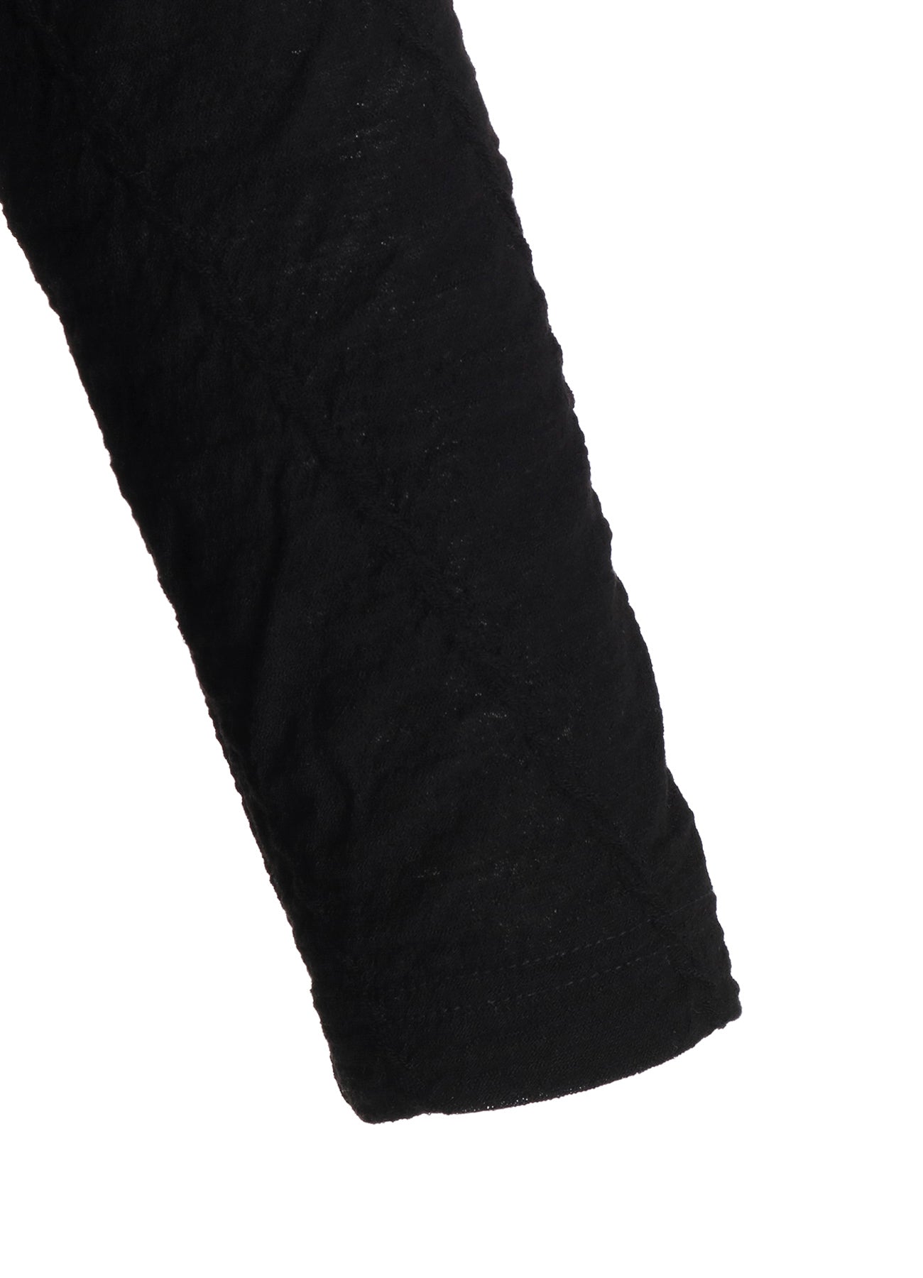 TUCKED DIAGONAL CABLE JQ HIGH NECK LONG T