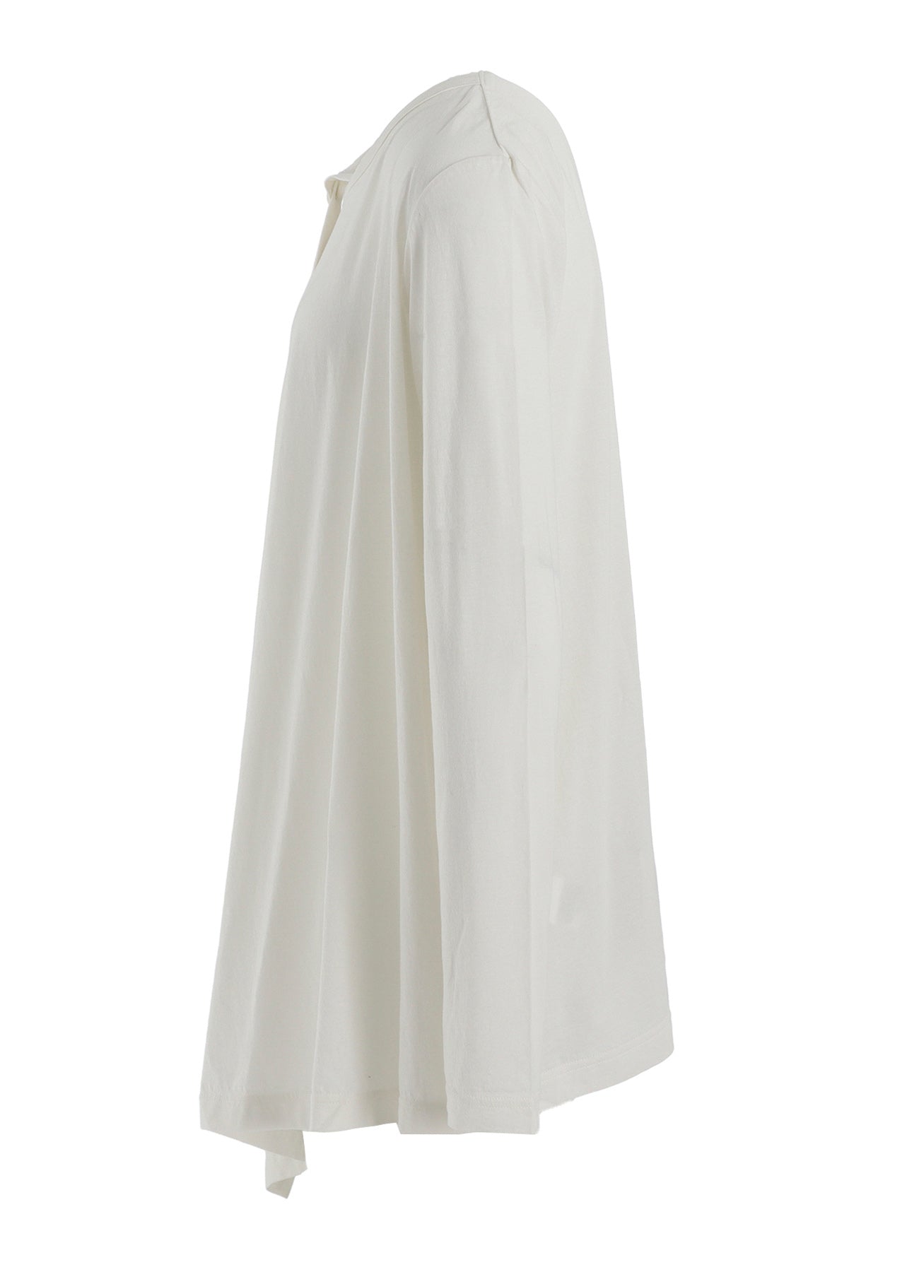 SOFT JERSEY STRING COLLAR LONG T