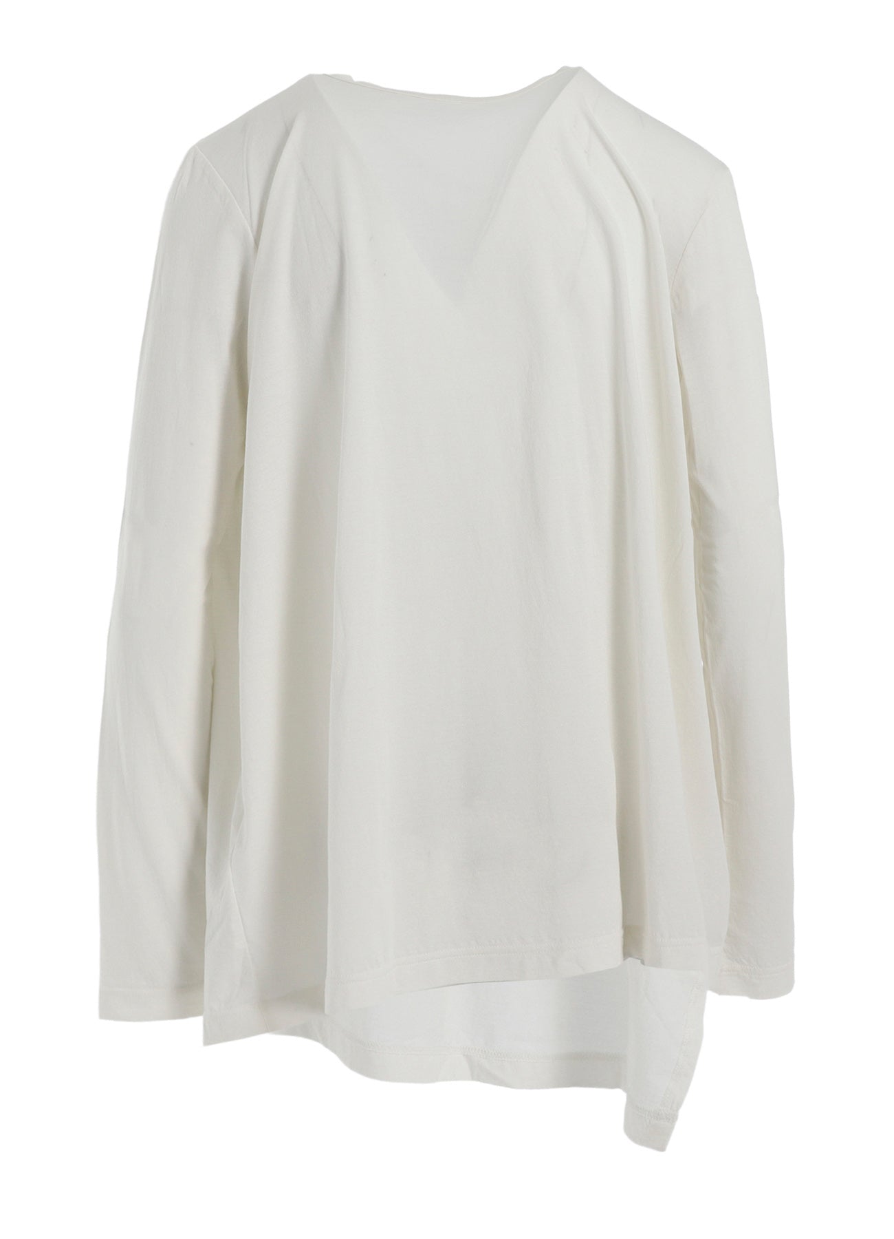 SOFT JERSEY STRING COLLAR LONG T
